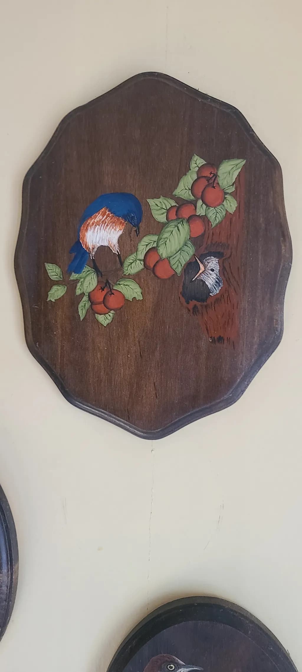 Bird and Branch Plaque