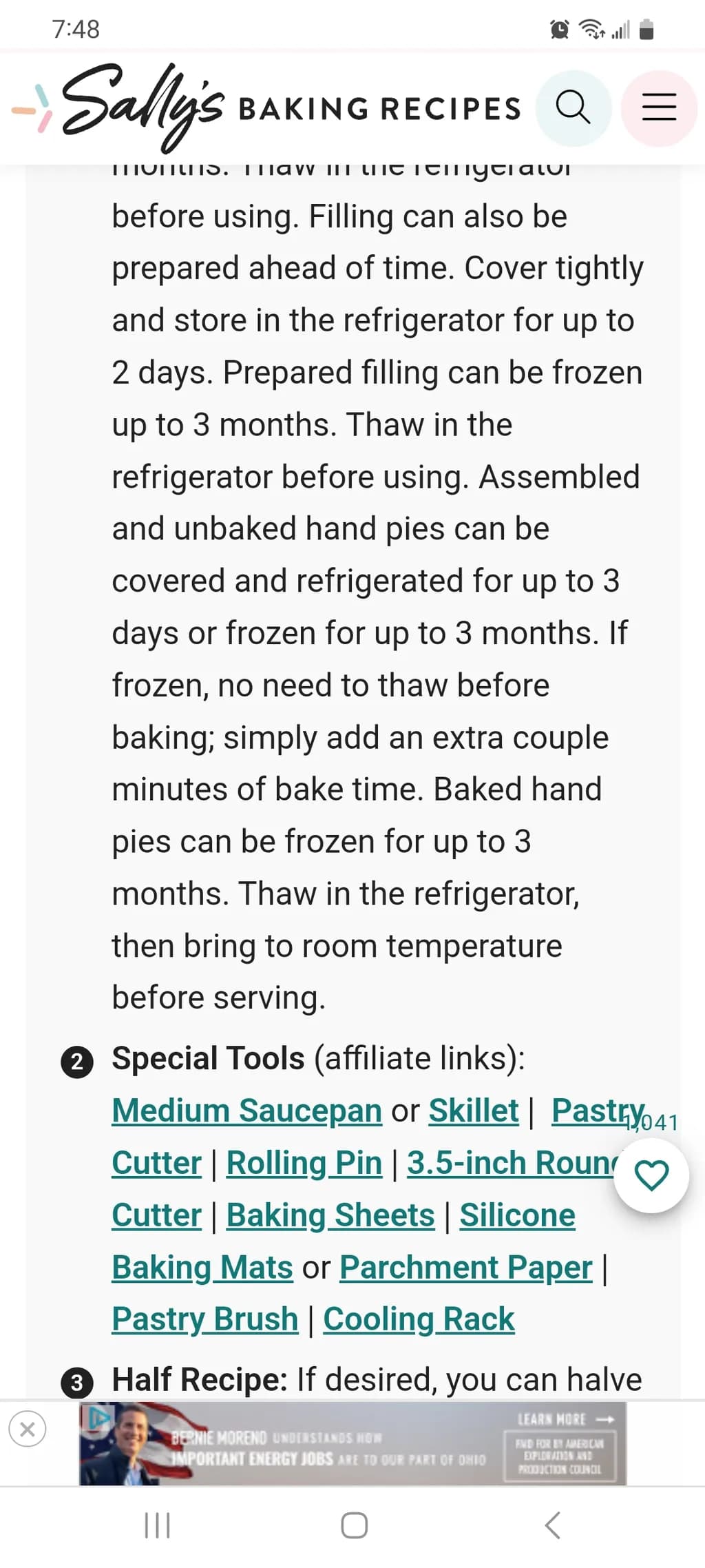 Inbound Baking Guide