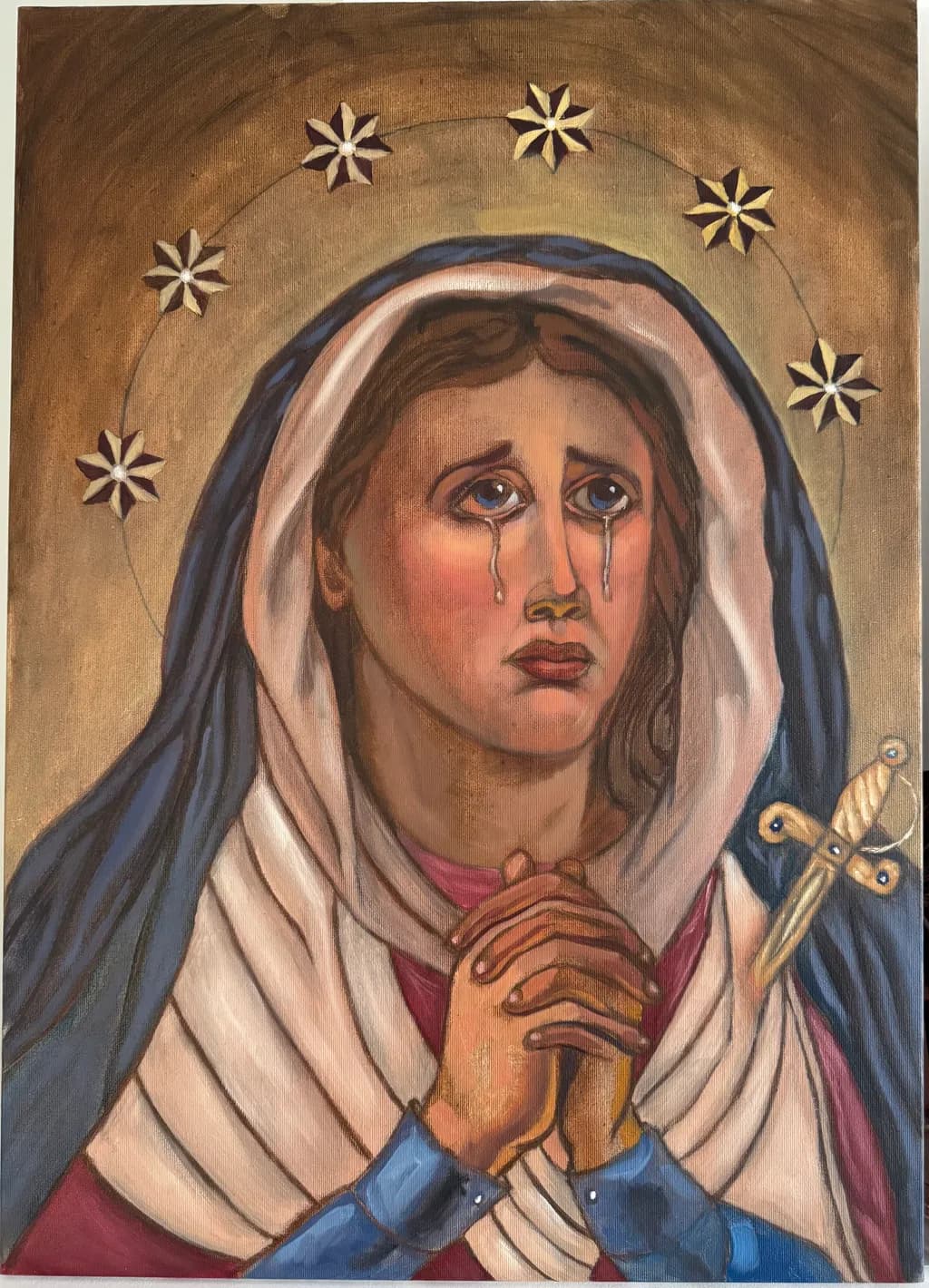 Mary with Stars and Sword