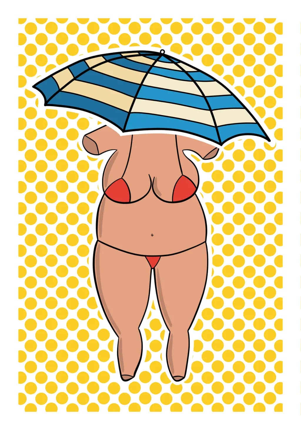 Woman with Umbrella