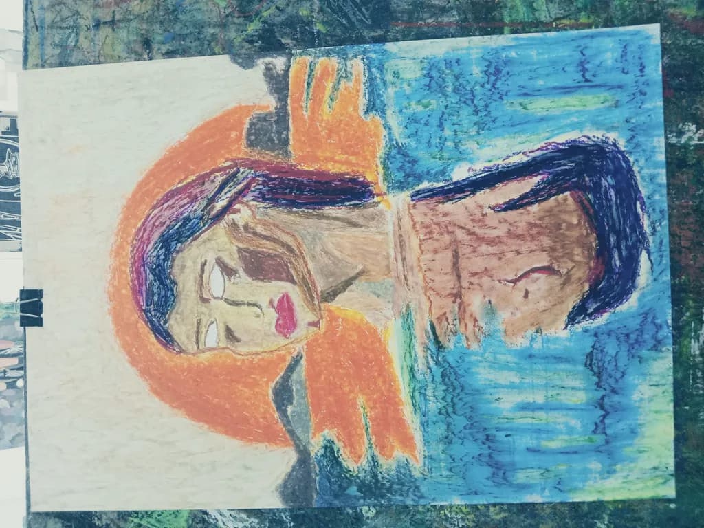 Abstract Figure with Halo
