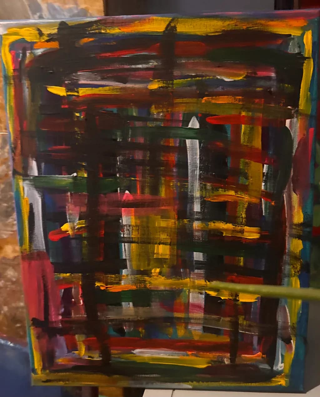 Color Grid Abstract