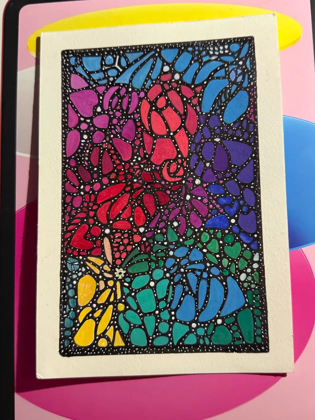 Geometric Color Mosaic