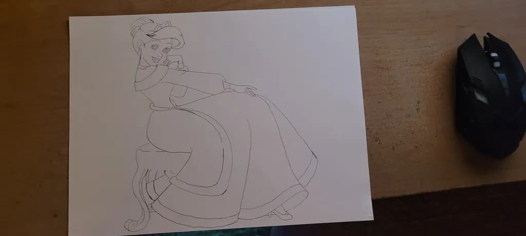 Seated Woman Sketch