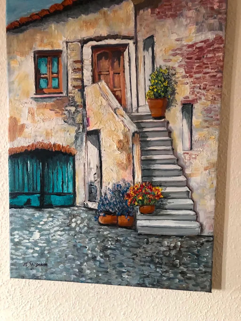 Stone Stairs and Doorway