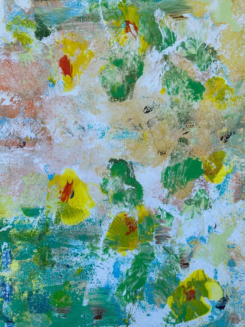 Abstract Floral Mosaic