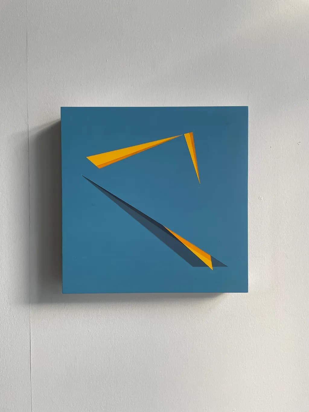 Angular Blue Composition