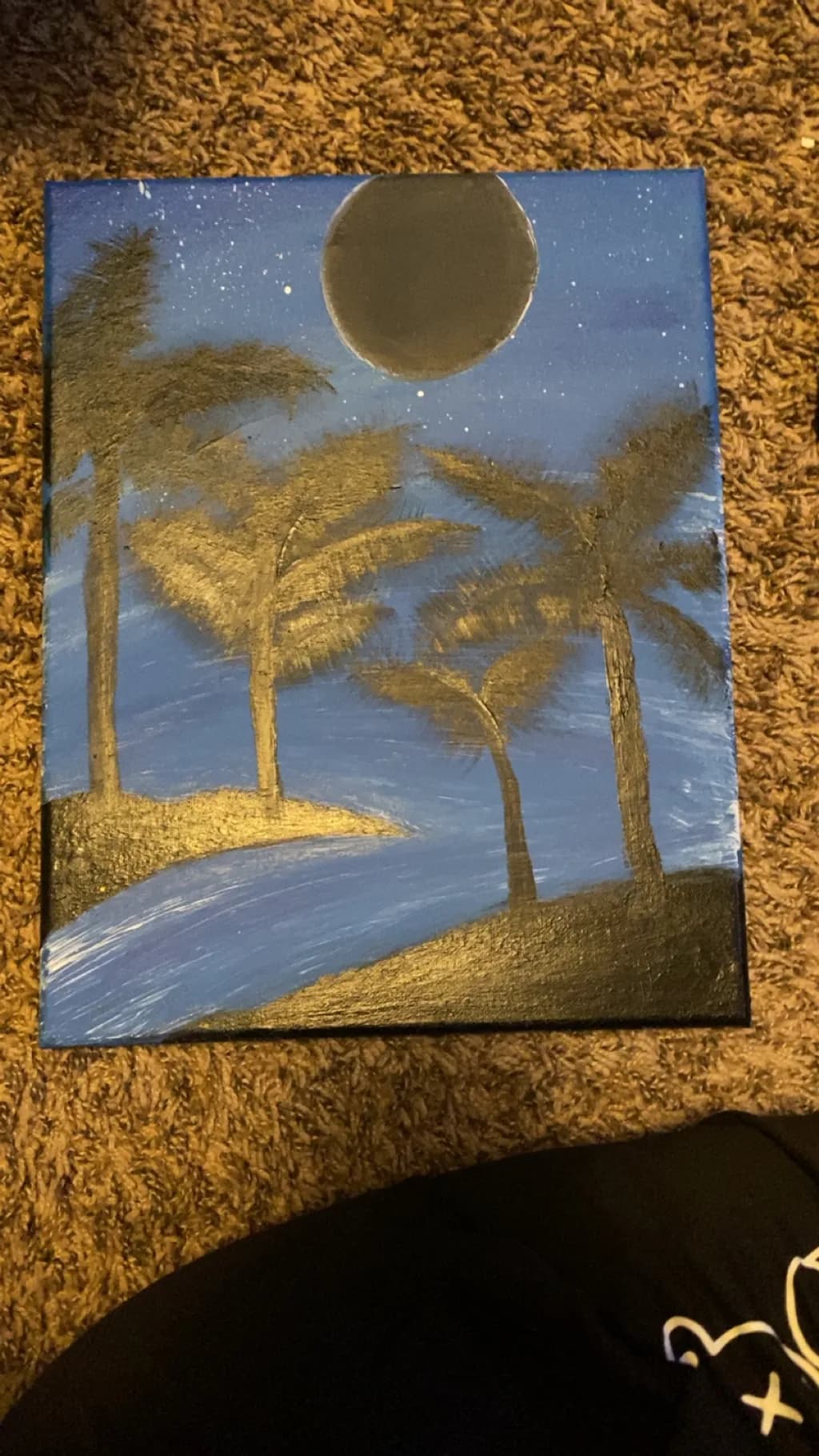 Night Palm Grove