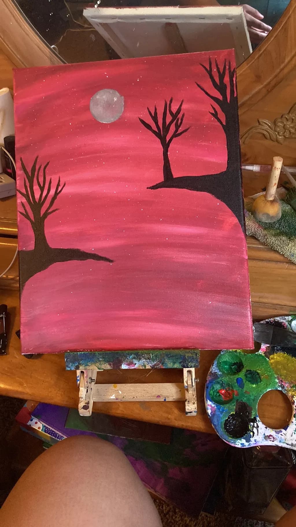 Crimson Moon Trees