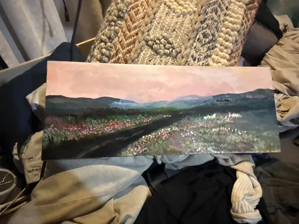 Mountain Landscape Twilight