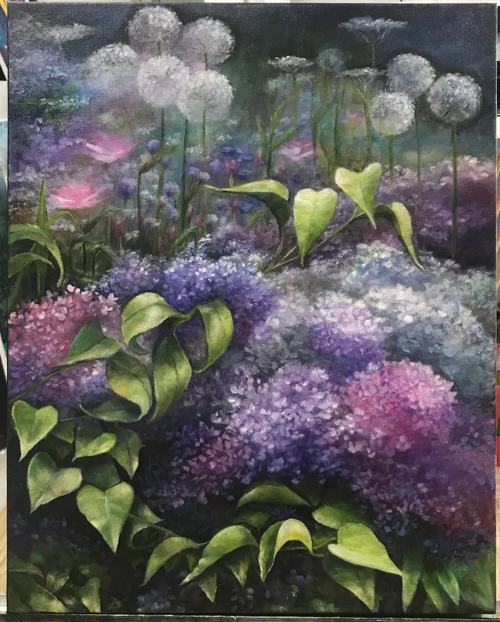 Dandelions and Lilacs
