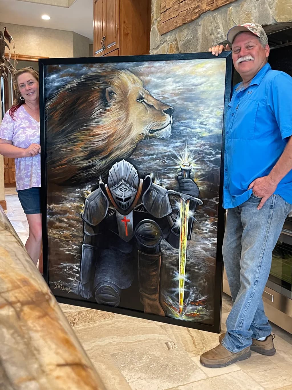 Knight and Lion Valor