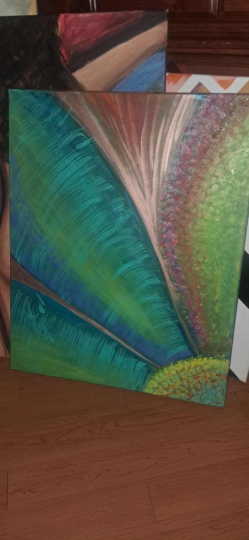 Abstract Green Composition