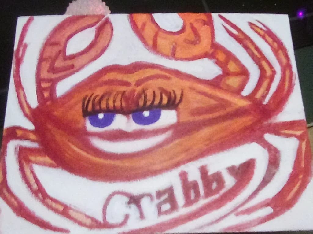 Crabby Crab Illustration