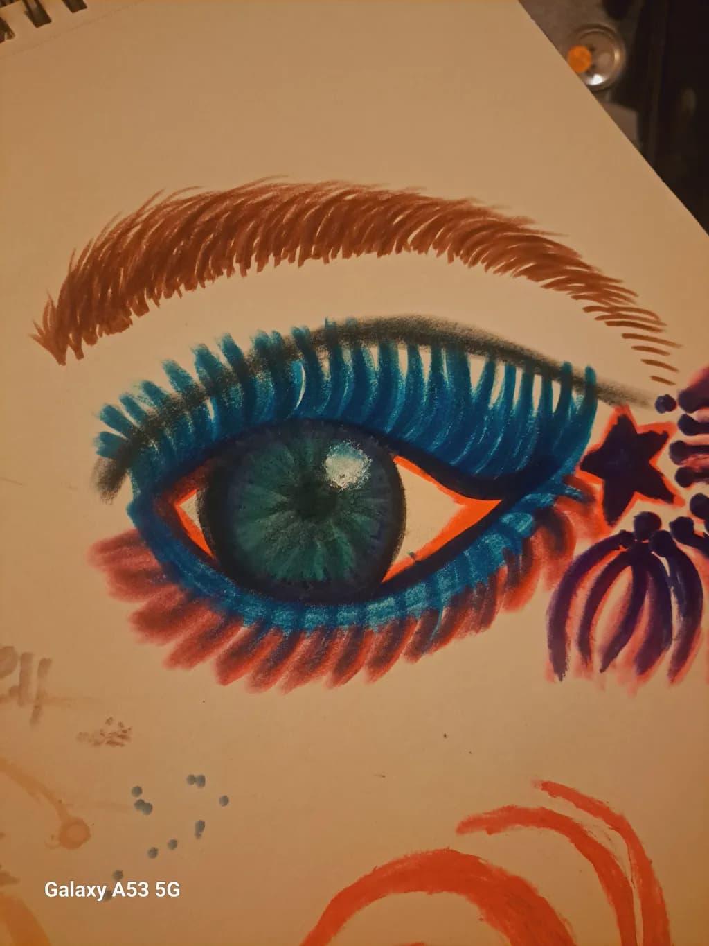 Blue Eye Detail