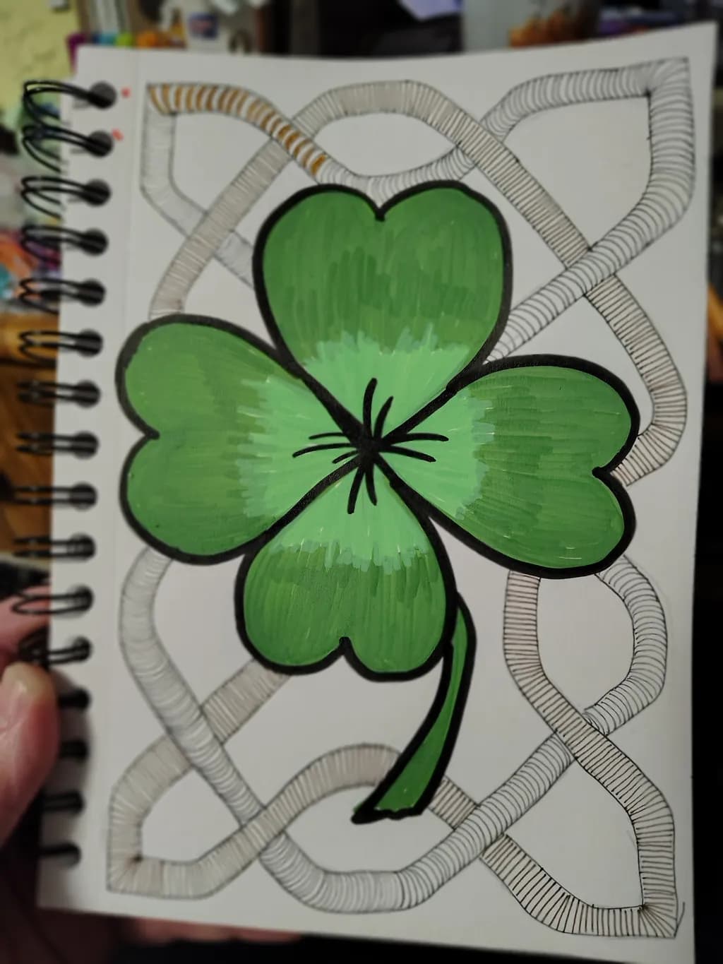 Four-Leaf Clover Design