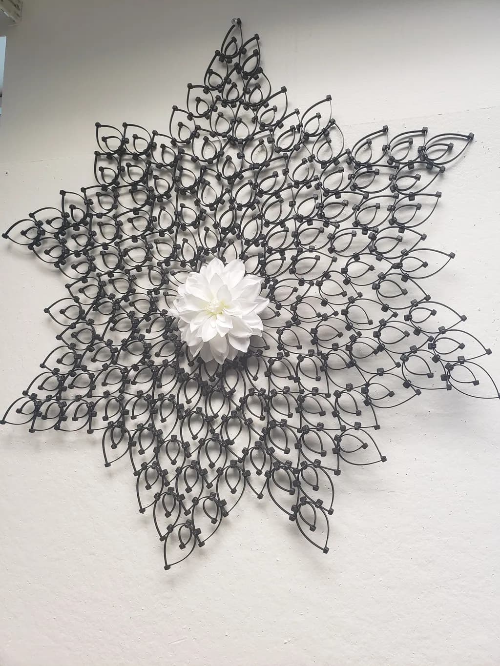 Abstract Floral Sculpture