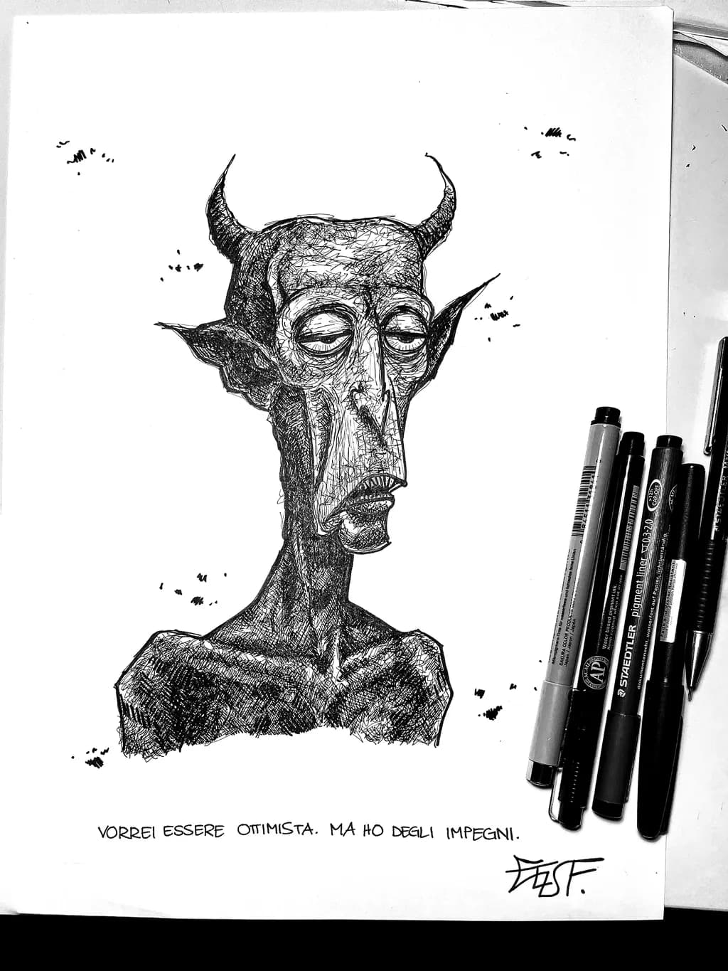 Horned Figure Commitment