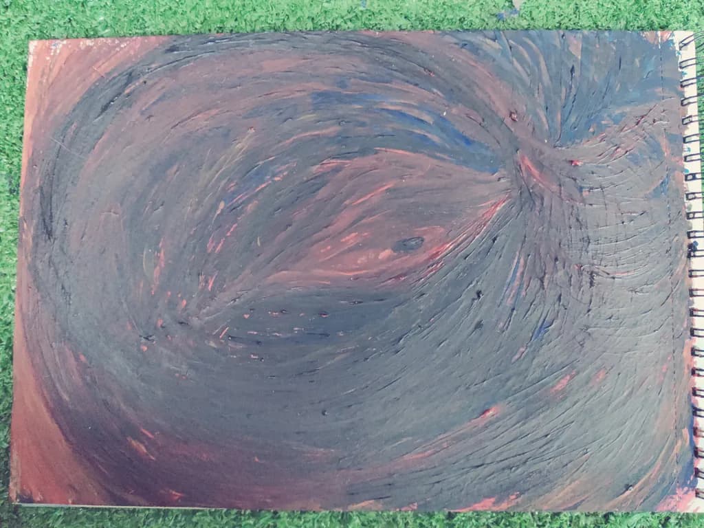 Dark Spiral Swirl