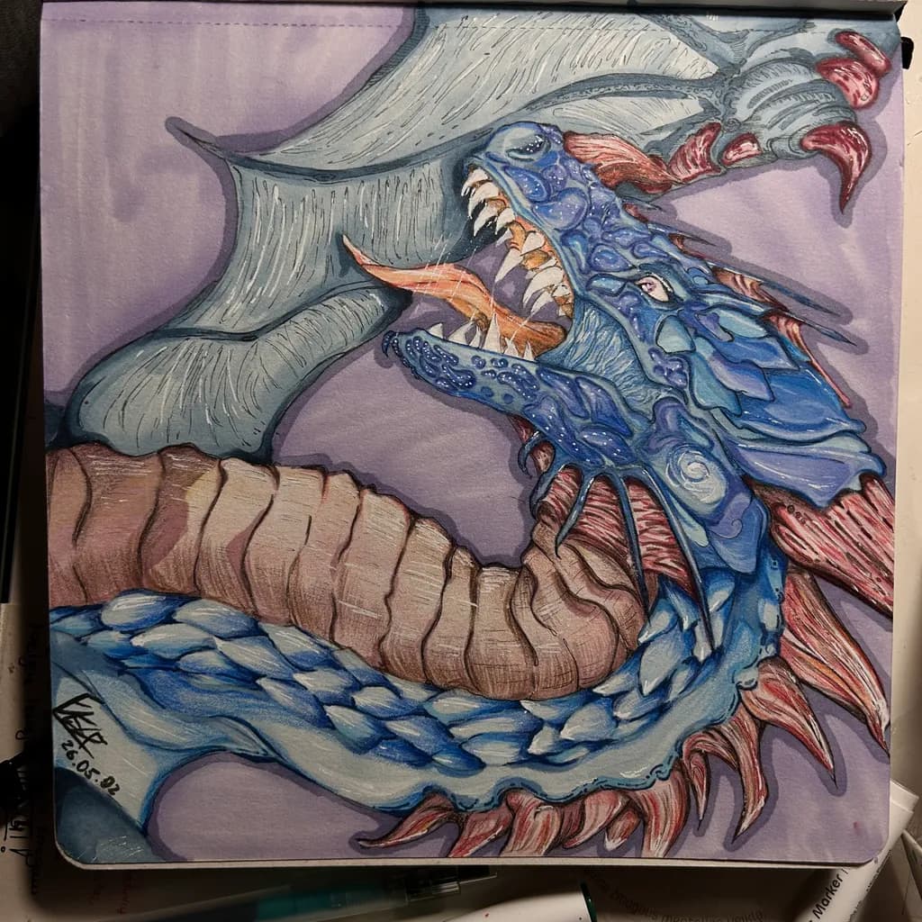 Blue Dragon Roar