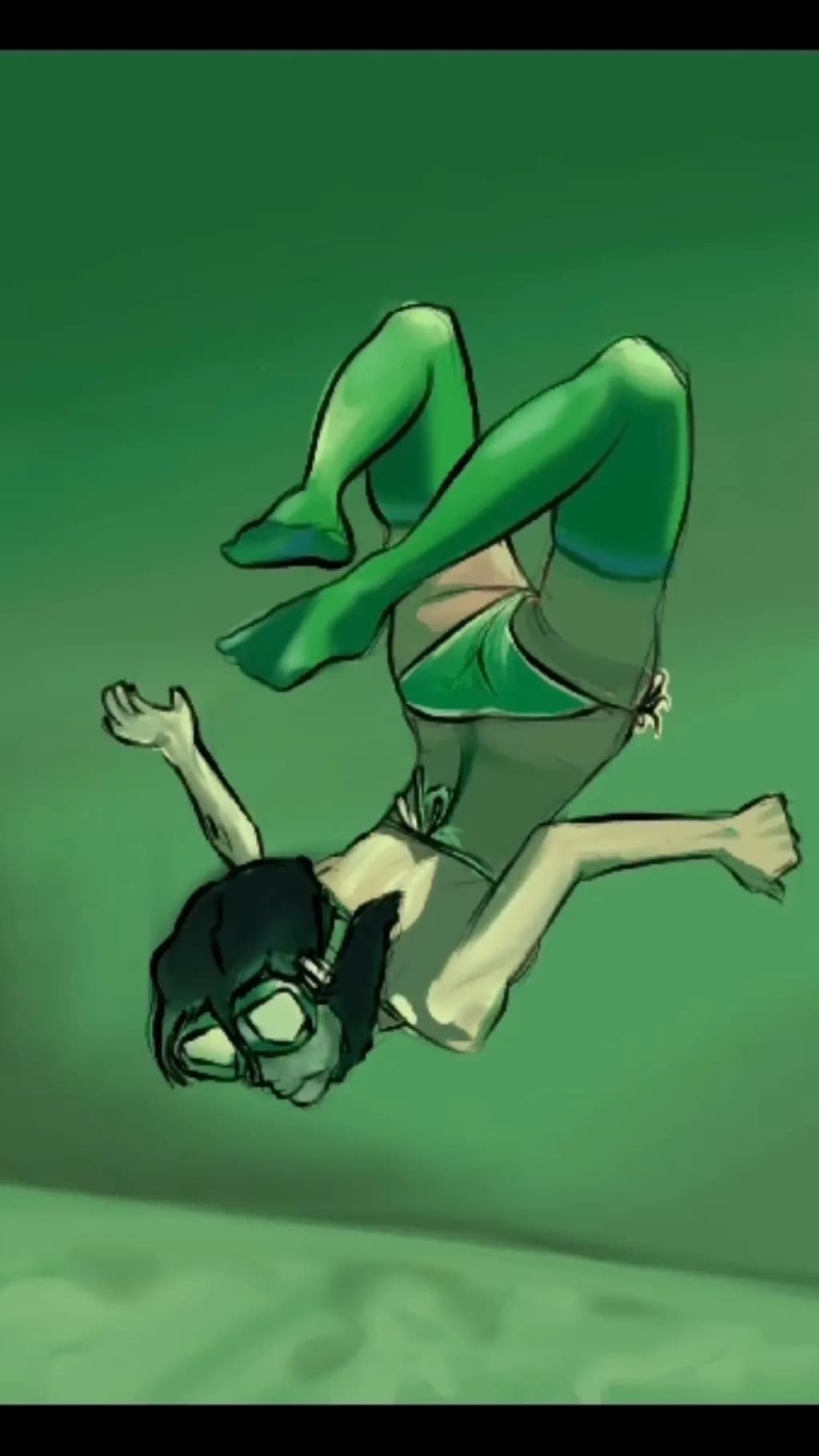 Diving in Green