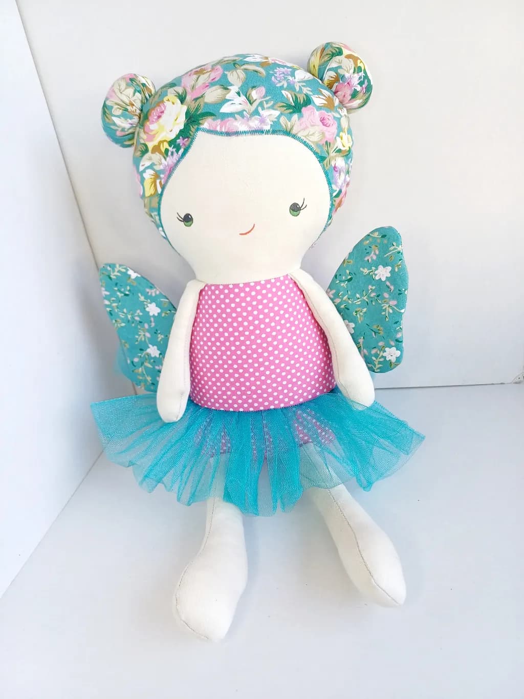 inbound Doll with Floral Wings
