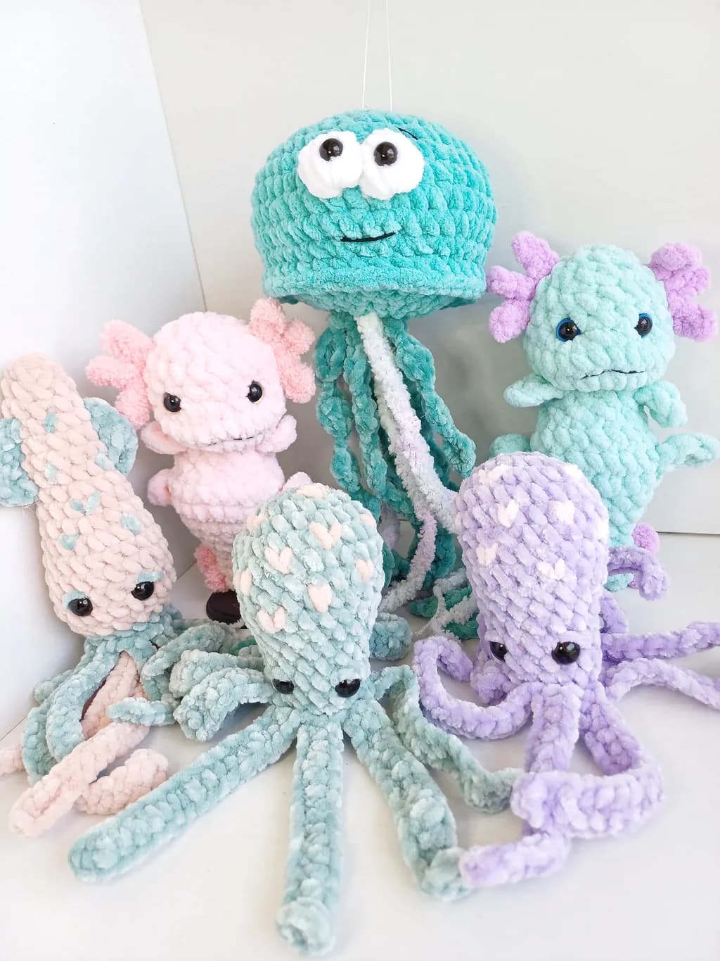 Plush Sea Creatures Collection