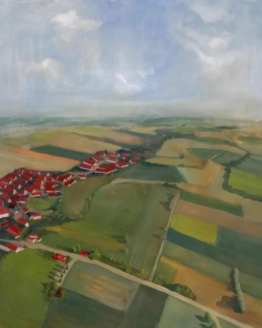 Aerial Village View