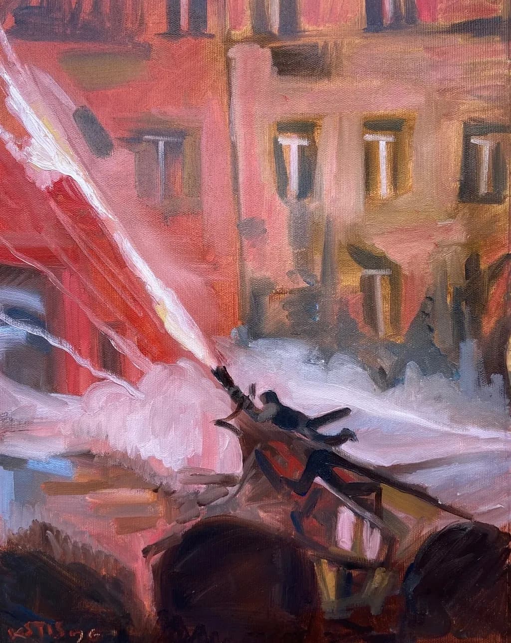 Protest Fireworks