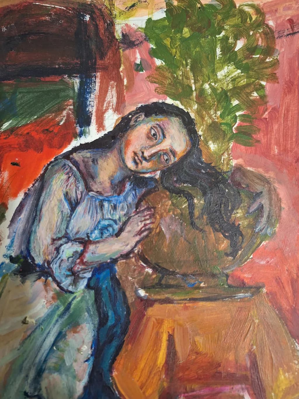 Woman with Vase