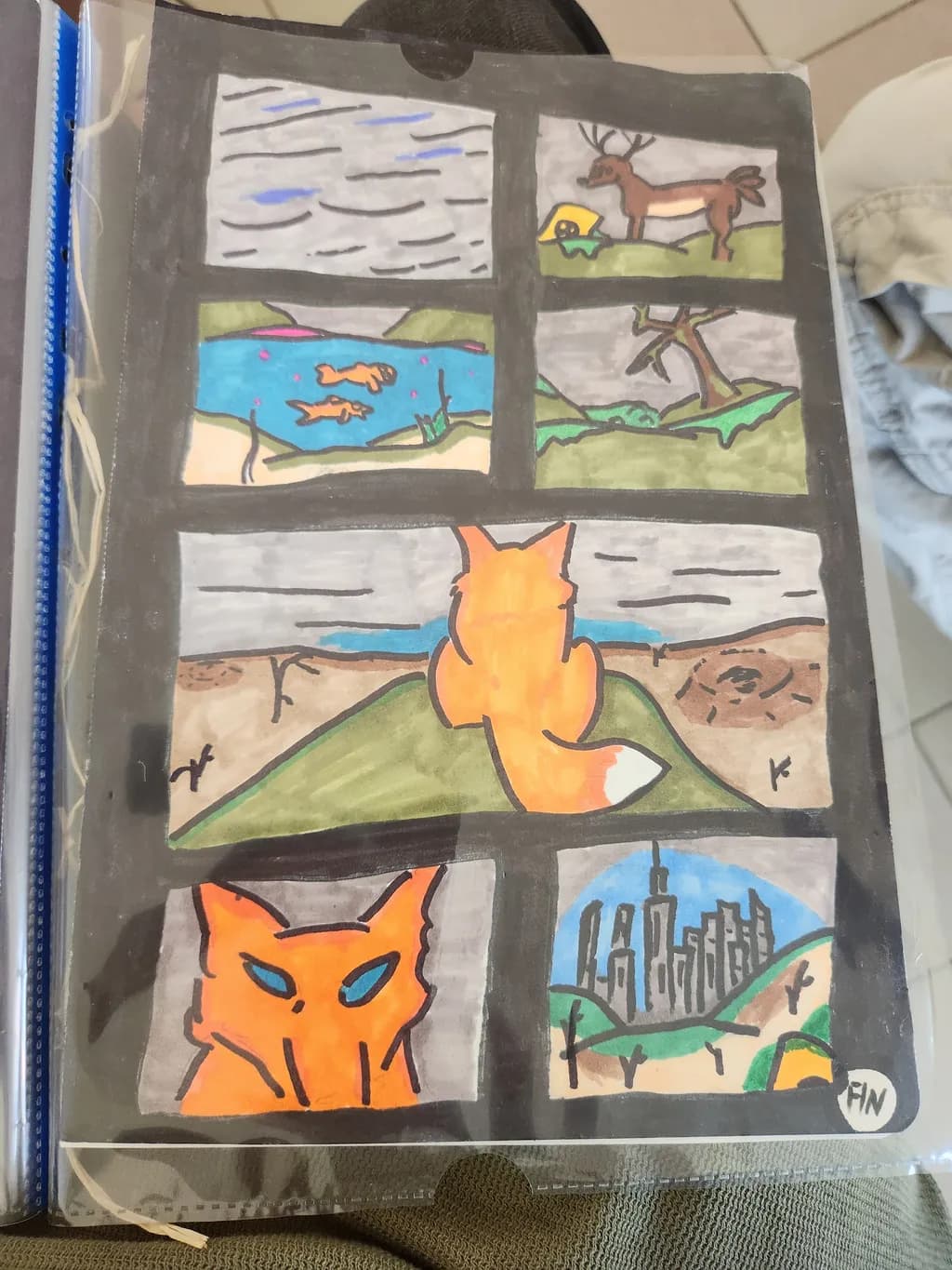 Fox in the Landscape