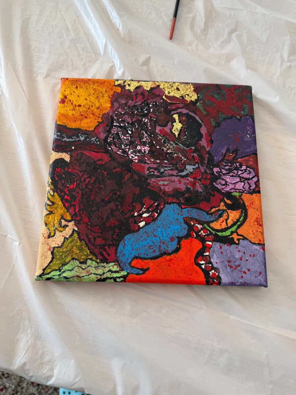 Abstract Floral Burst