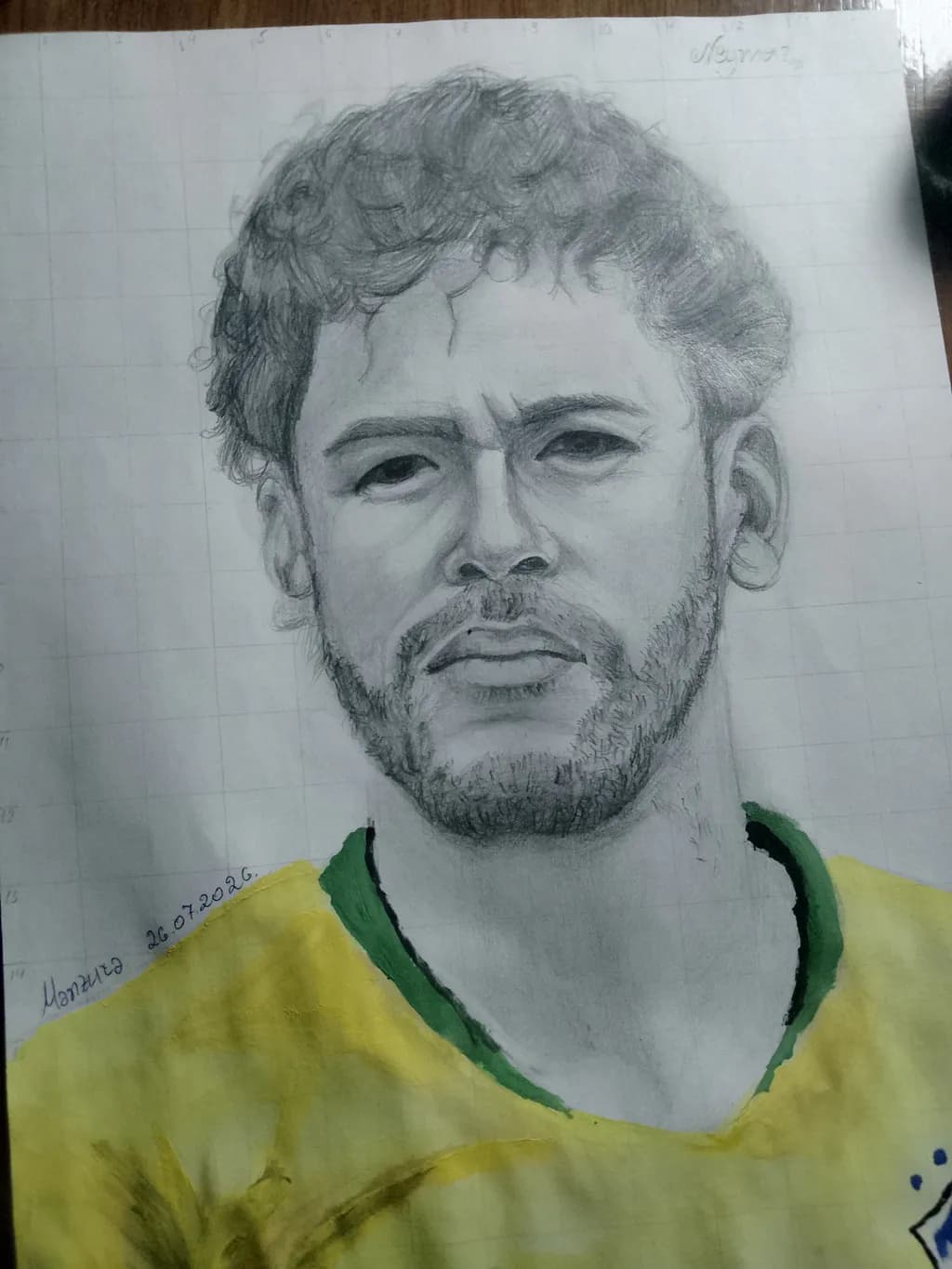 Curly-Haired Portrait