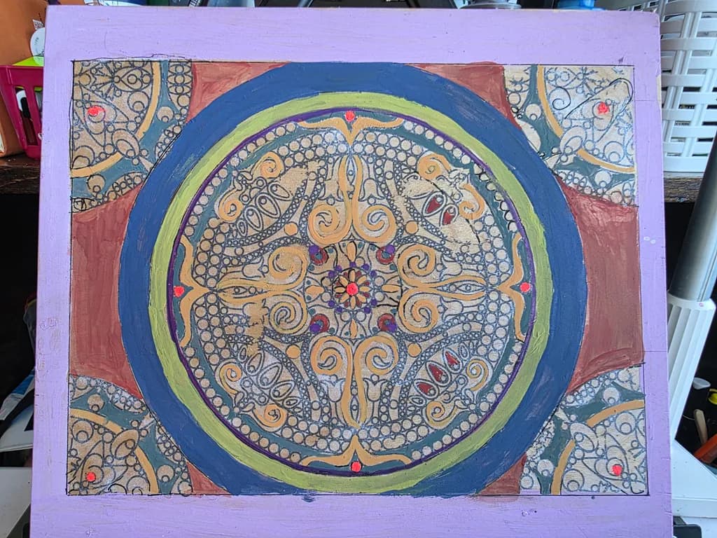 Intricate Mandala Circle