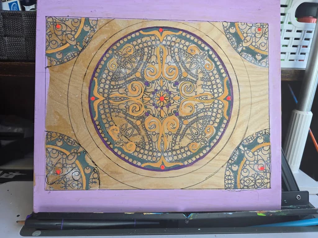 Ornate Circle Mandala