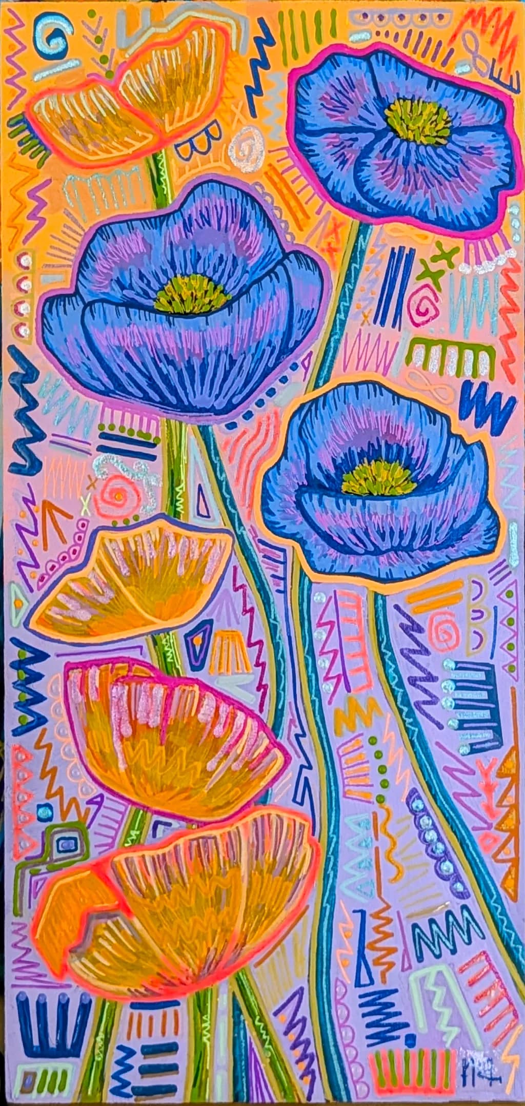 Vibrant Poppies