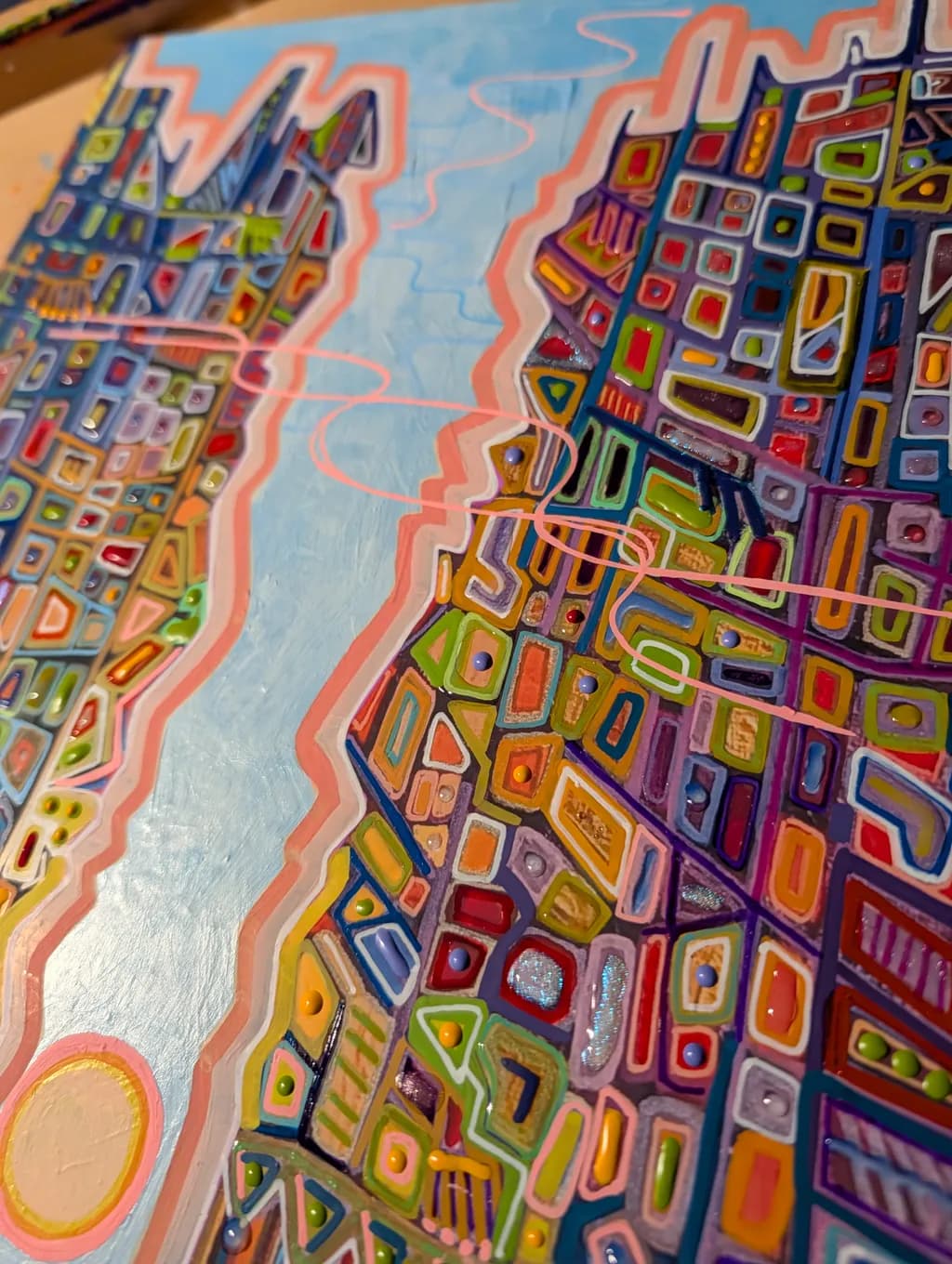 Inbound Abstract Map