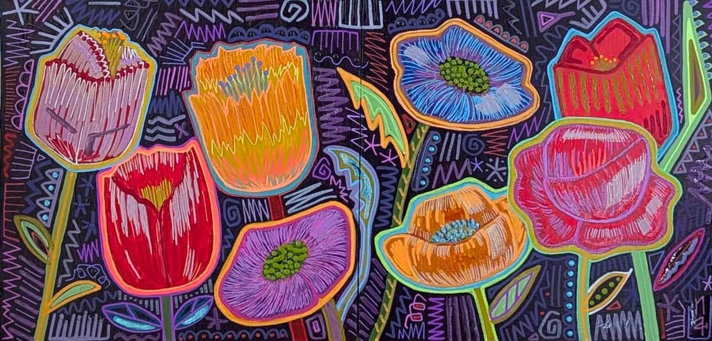 Colorful Floral Display