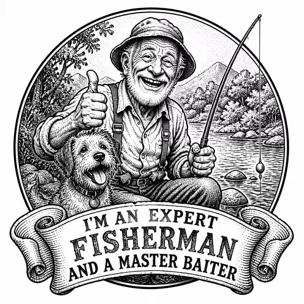 Expert Fisherman and Baiter