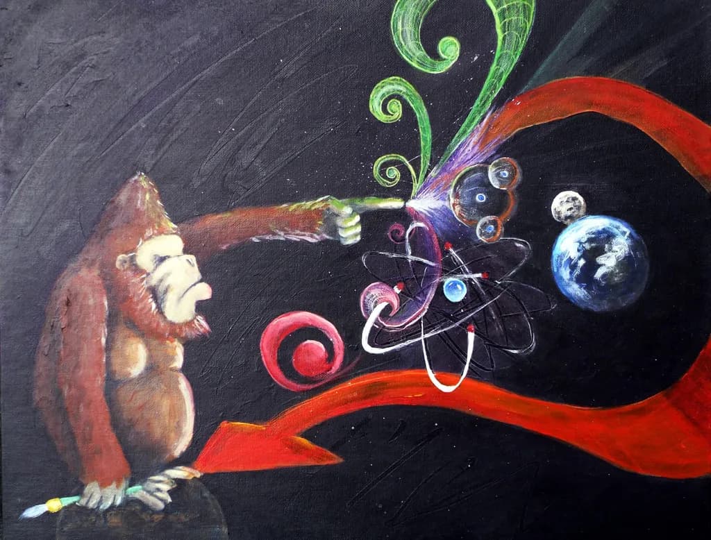 Gorilla Cosmic Creation