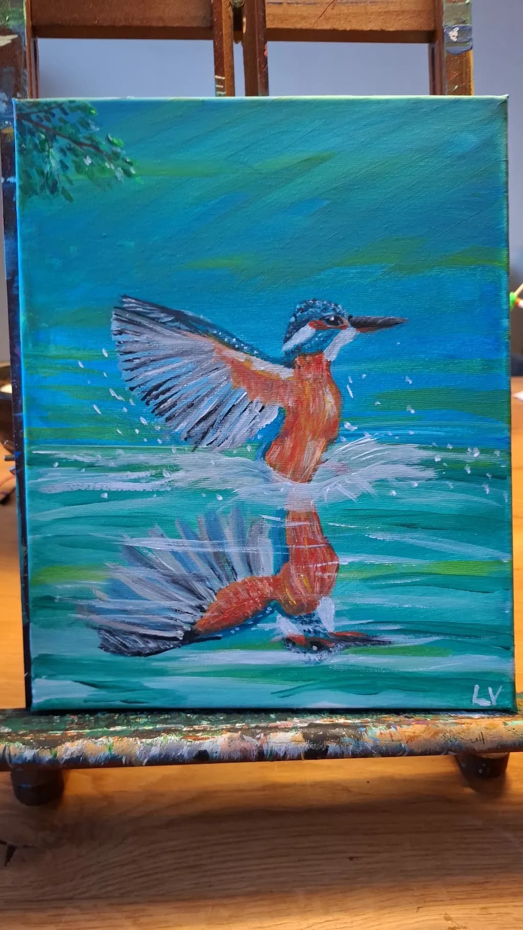 Kingfisher Splash Flight