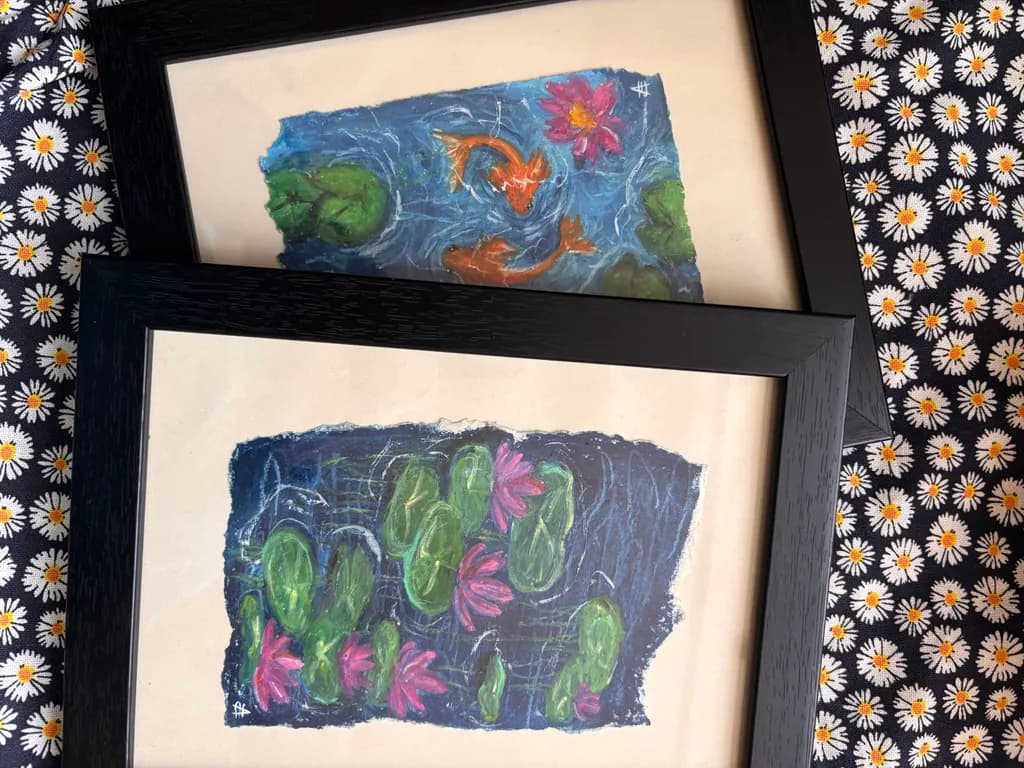 Koi Pond Lilies