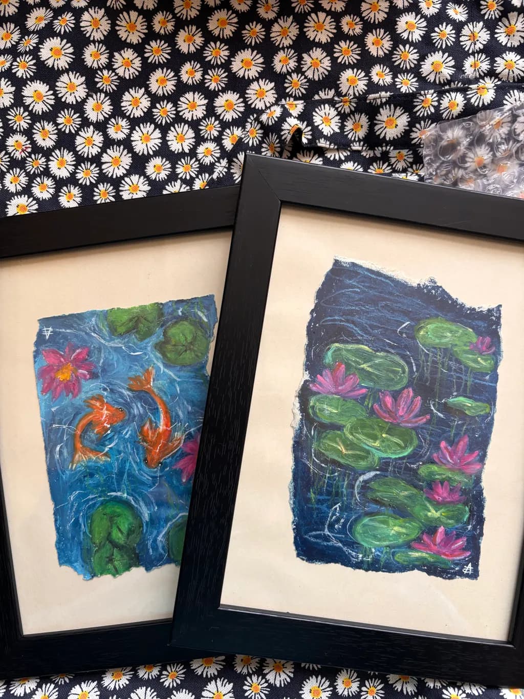 Koi and Lily Pond