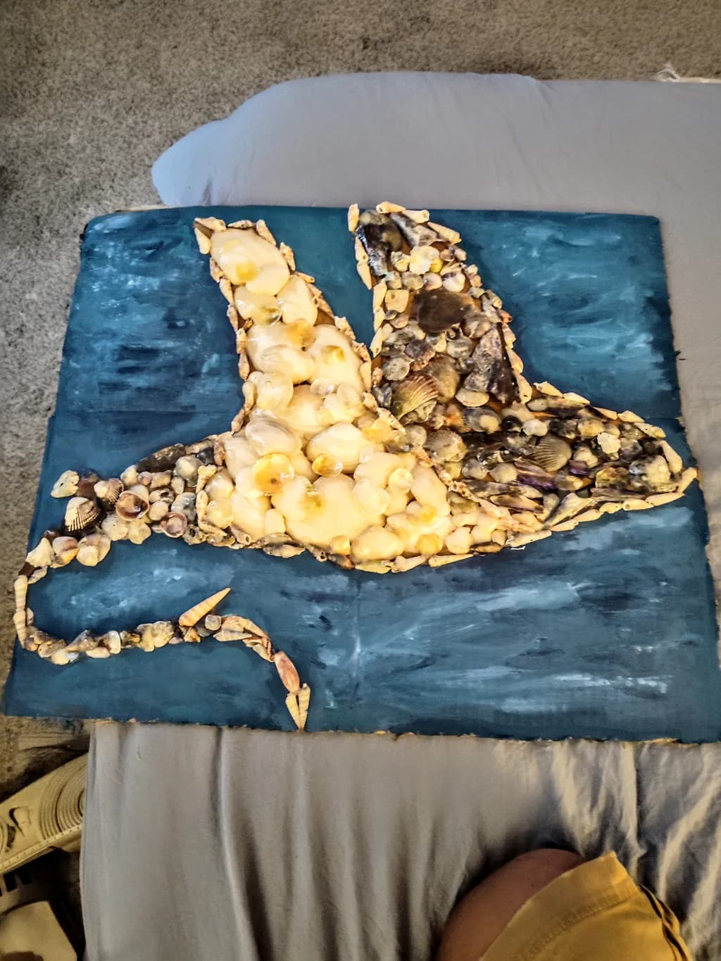 Seashell Pelican Art