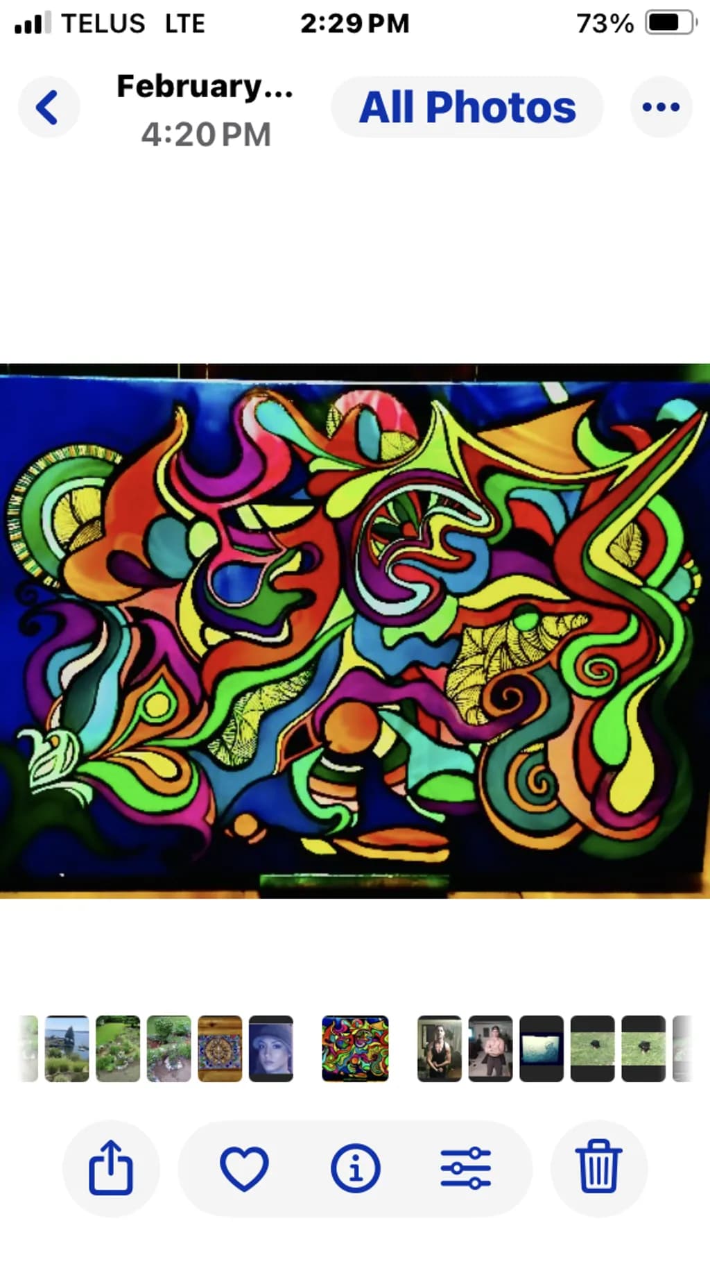 Abstract Color Swirls