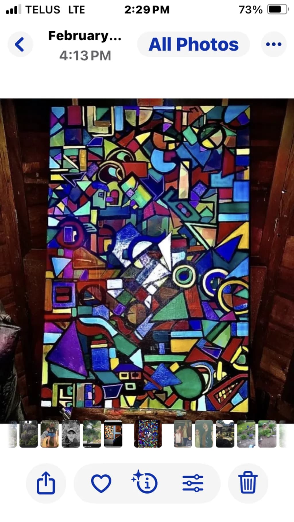 Abstract Geometry Canvas