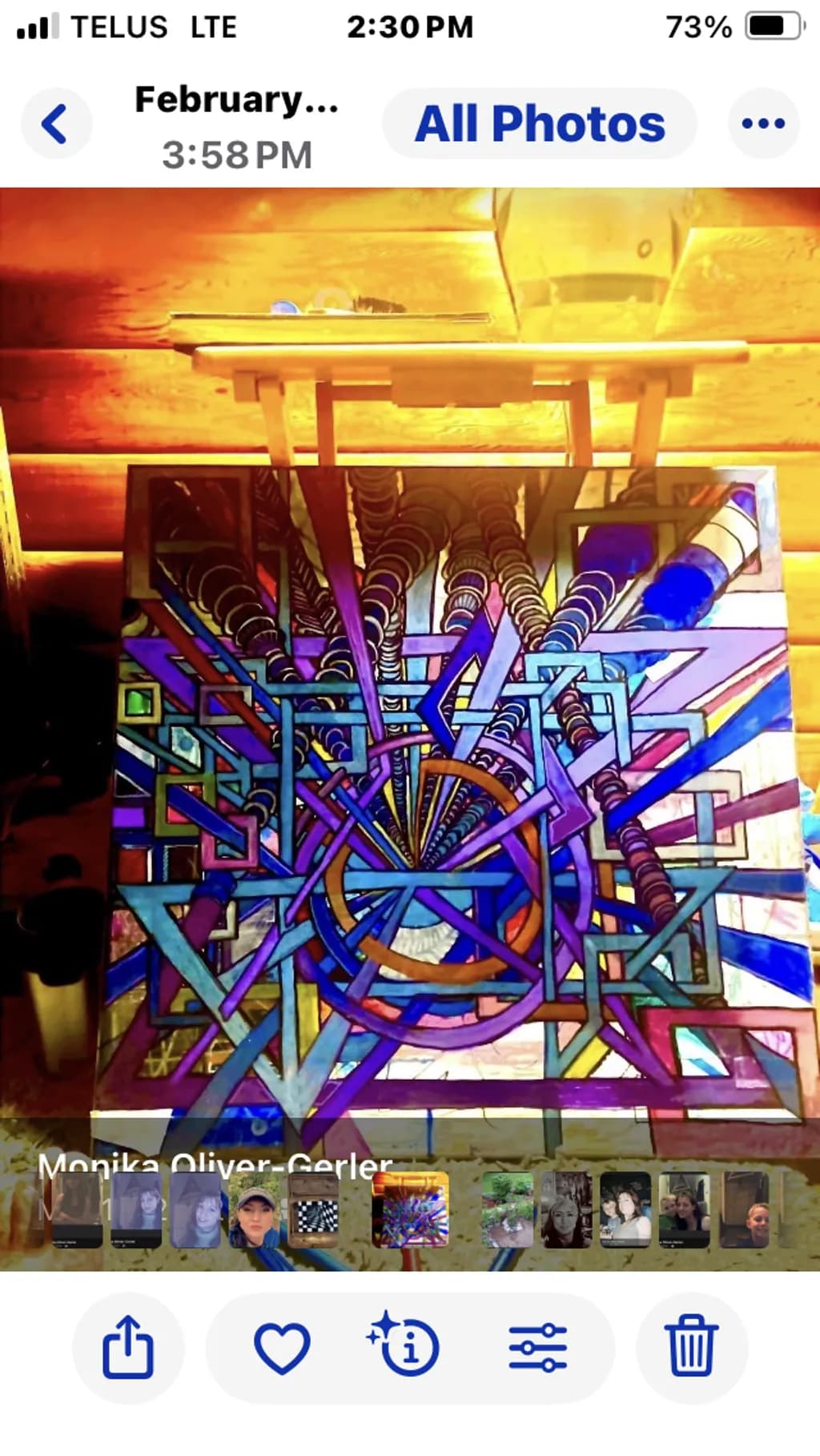 Geometric Spiral Design