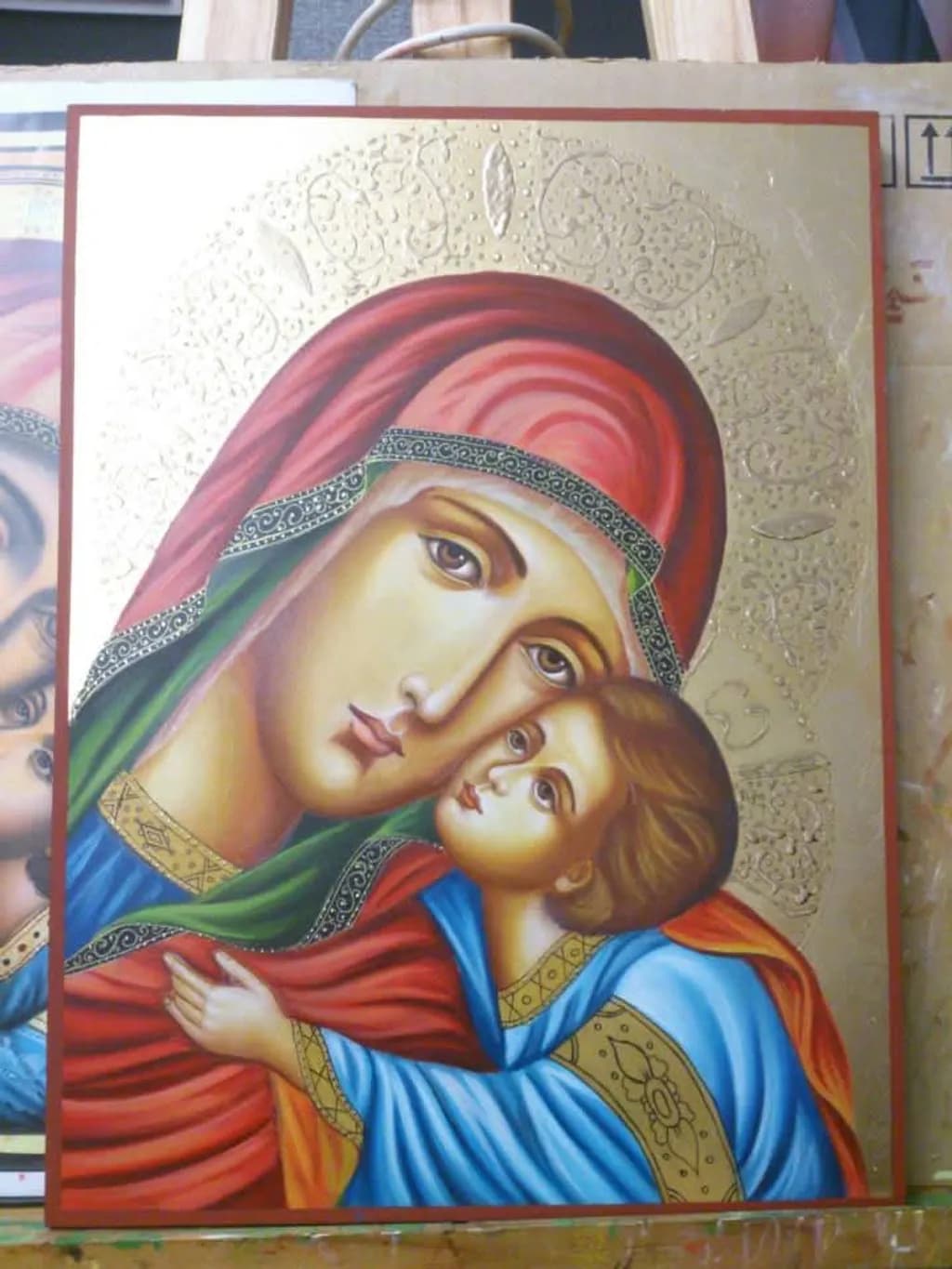 Madonna and Child Icon