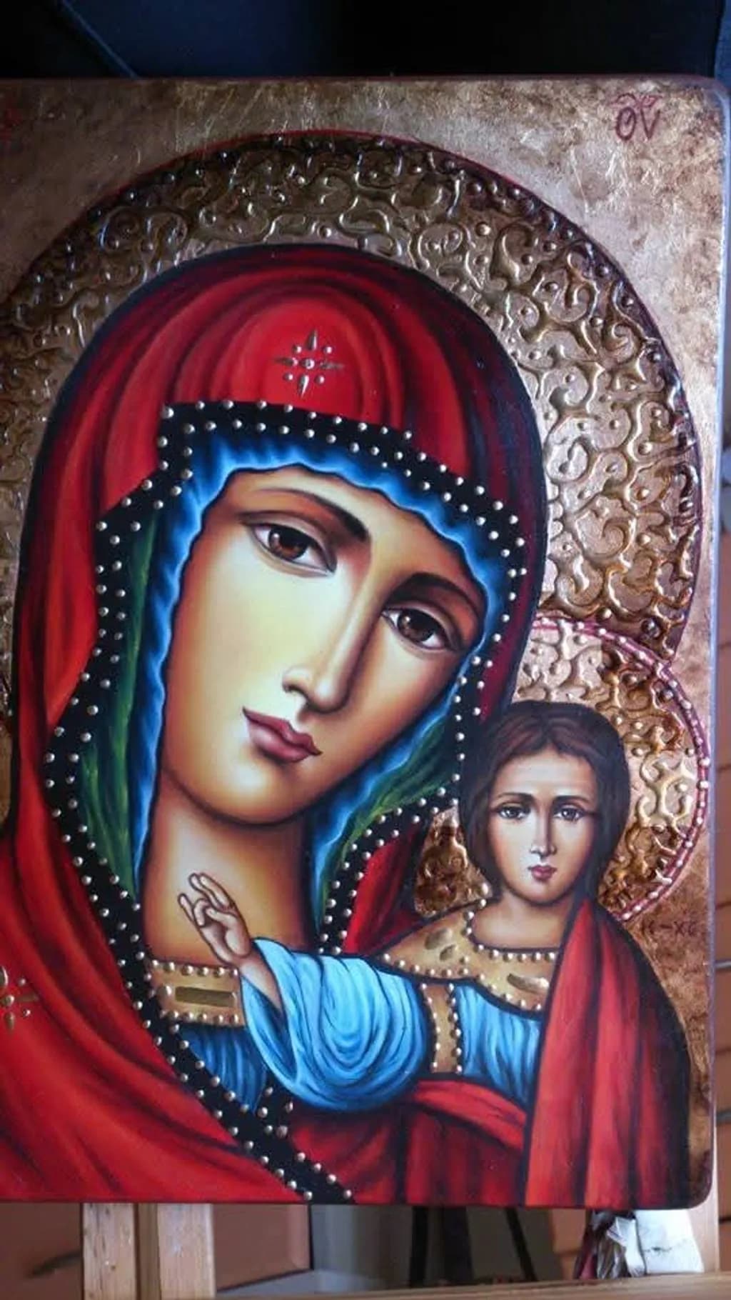 Madonna and Child Icon