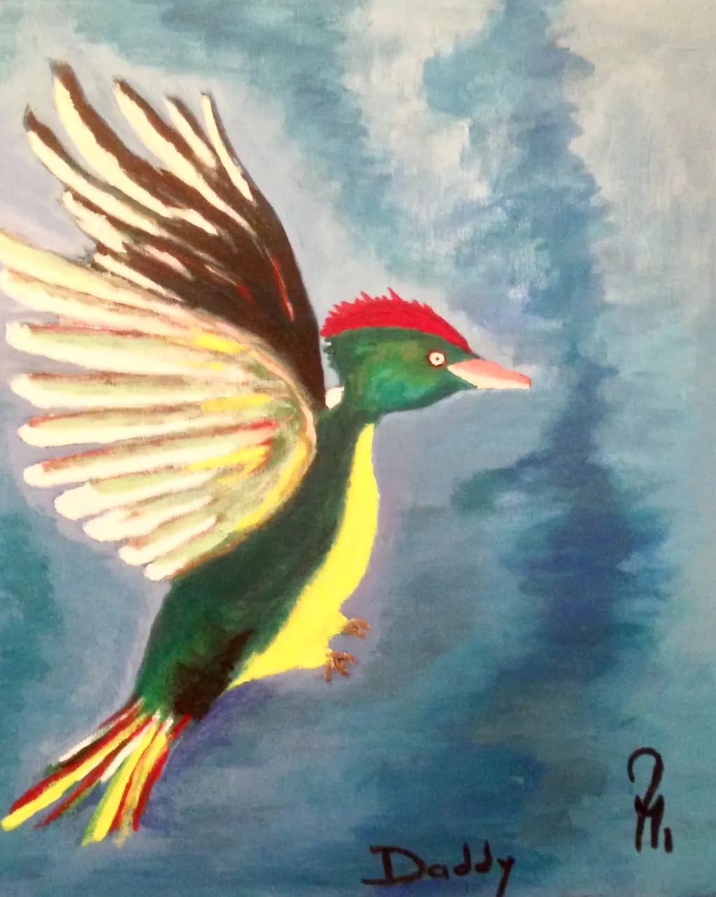 Pie Bird Flight